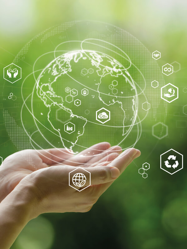 Objectif : Décarbonation par la réduction de l’empreinte Carbone.